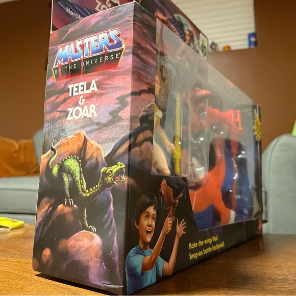 🔥 Teela & Zoar He-Man Masters Of The Universe Origins MOTU Action Figures 🔥 - Picture 6 of 12